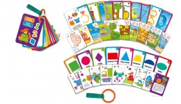 Розвиваючі картки на кільці 2000-11 Цифри та фігури ТМ Vladi Toys