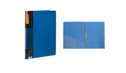 Папка-швидкозшивач А4 SCHOLZ  04500-06 з кишенею синя 700мкн РР (1/20)