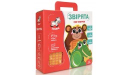 Гра настільна 2002-05 Мозаїка Звірята (дерево)  (укр) ТМ Vladi Toys