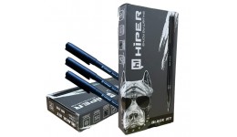 Ручка гелева HIPER Black Jet GEL HG-155 1.00мм синя (10/100)