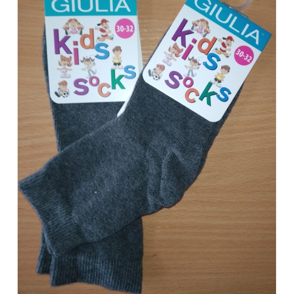 Шкарпетки дитячі 18 (27-29) KSL  MELANGE calzino- deep grey melange-73%бавовна 23%поліам 4%елас
