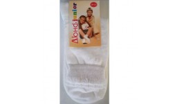 Дитячі шкарпетки DUNA 457 демі  22-24 білі 70%бавовна  27%поліамід  3%еластан