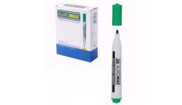 Маркер д/магнітних дошок BUROMAX 8800-04  2-4мм зелений (12 штук в упаковці)/144