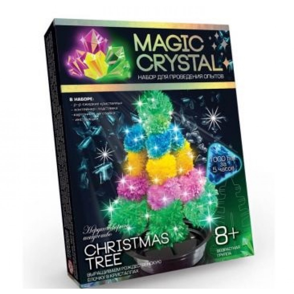 Набір для проведення дослідів 01-02 Magic Crystal Ялинка в кришталі ТМ Danko toys