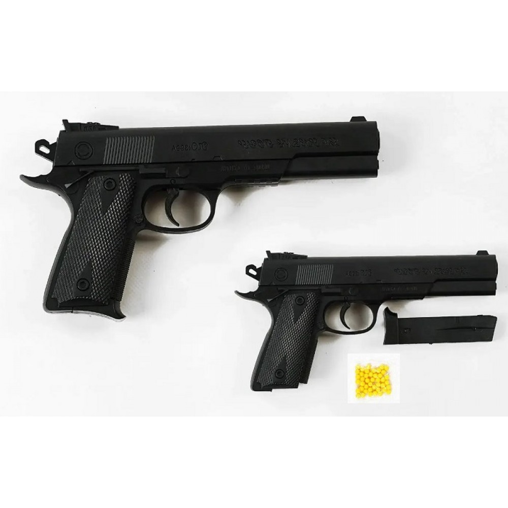 Пістолет на пульках 399А-1 в пакеті 25х14.5х4 см