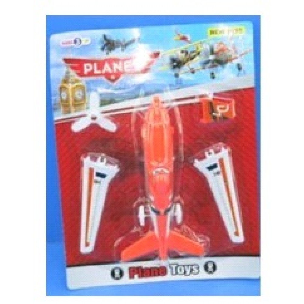 Літак Plane Toys збірні деталі (крила  хвіст. ніс) планшет 22*29*6см