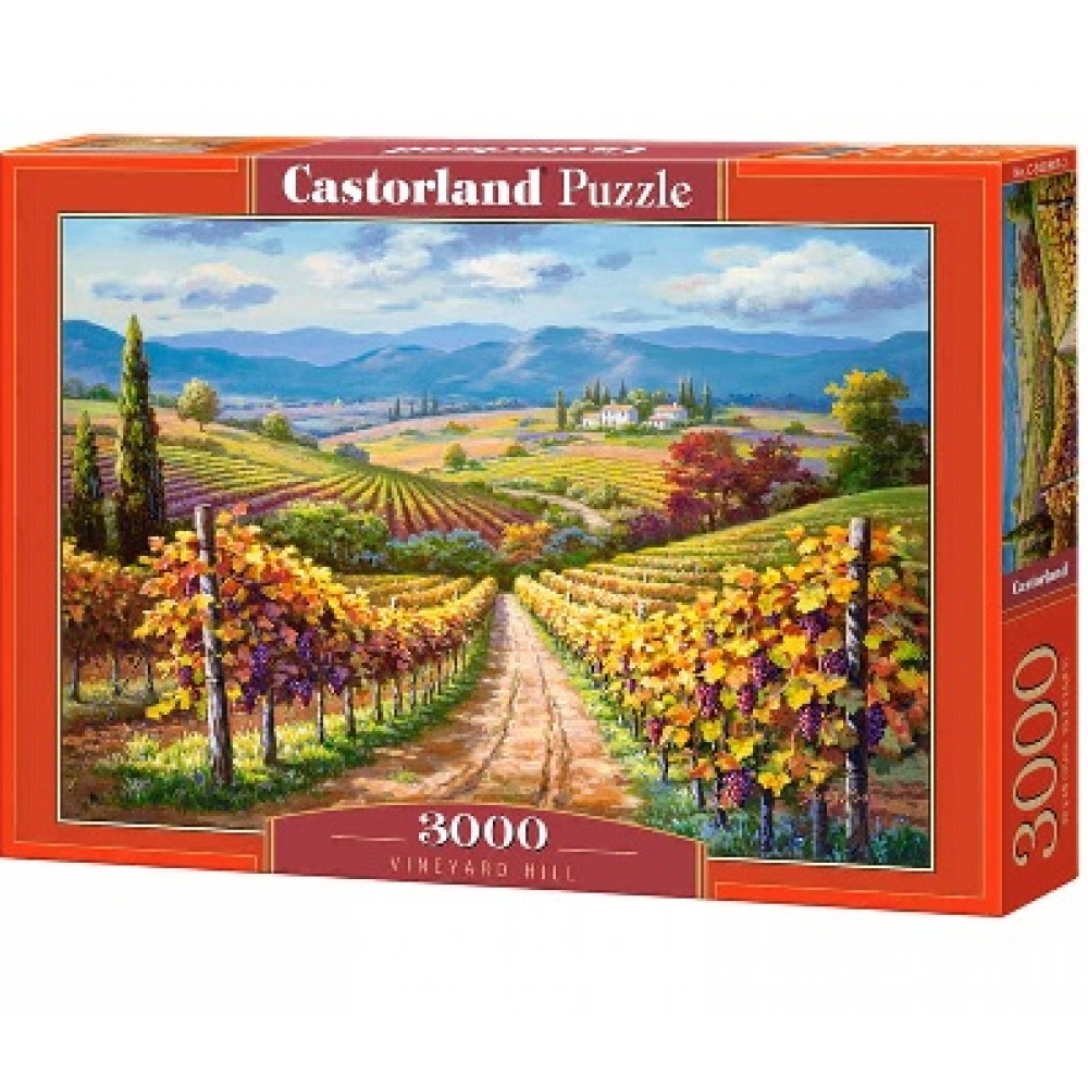 Пазл Касторленд 3000 (587) Виноградник  92*68 см
