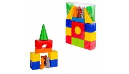 Кубики конструкторТеремок 1 арт.1-064 (20дет.) COLOR plast