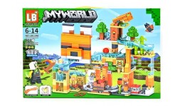 Конструктор  MY WORLD  LB1196 428 деталей в коробці 26х39 см