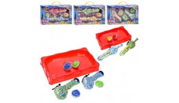 BEYBLADE Дзиґа на запуску LSD169-169A BBL 2шт ігрове поле  2види  в коробці 33х20см