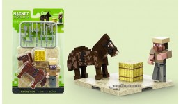Конструктор магнітний MY WORLD T9948 на планшетці р. 10.5х17.5см