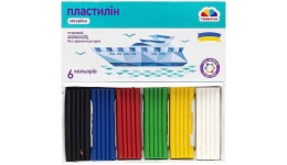 Пластилін дит  ГАММА Мозаїка   6 кол  300306 72гр. (1/18) на восковій основі