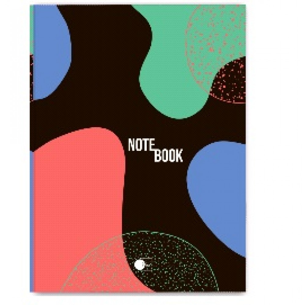 Ділова книга А4   96 арк Abstract notebook-4  обкладинка-тверда  клітинка ТМ АртПринт (1)