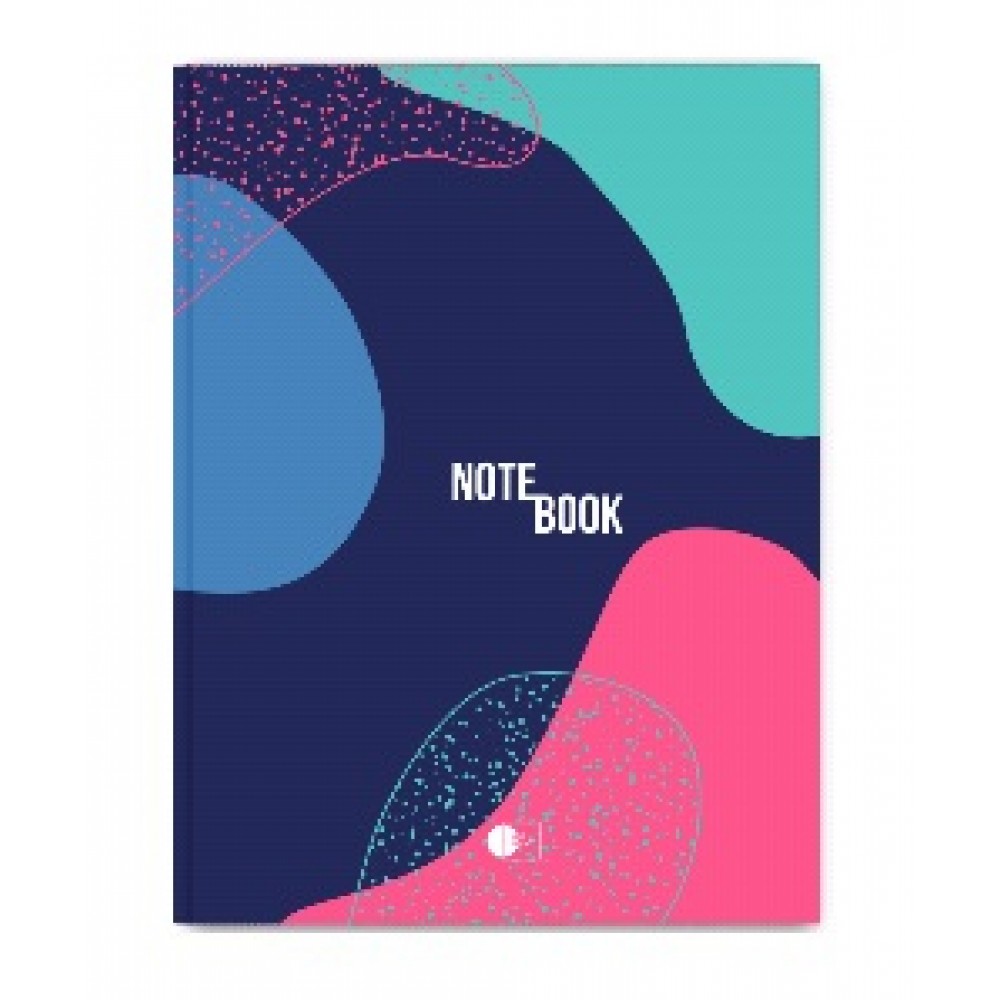 Ділова книга А4   96 арк Abstract notebook-1  обкладинка-тверда  клітинка ТМ АртПринт (1)