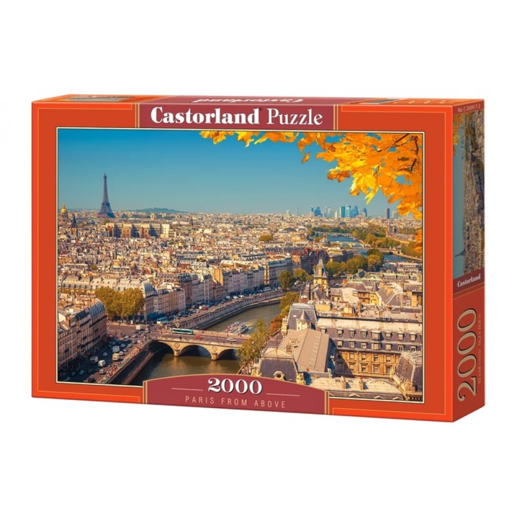 Пазл Касторленд 2000 (917) Париж 35х26.5 см