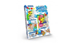 Водна розмальовка AQUA Painter 05 Поні  (4 картинки+блискуча мозаїка)(18) TM Danko Toys