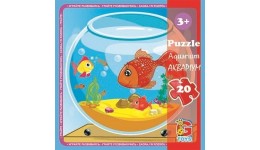 Пазли G-Toys   20 елементів Домашні улюбленці 05  13 5*10*5 см  в коробці