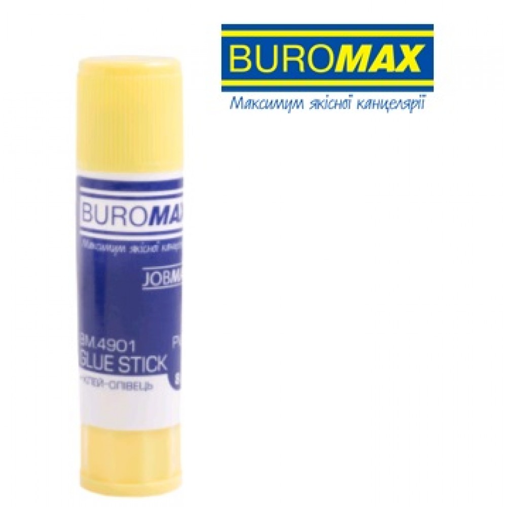 Клей-олівець BUROMAX 4901   8г JOBMAX (від 1шт.)