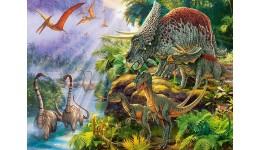Пазл Касторленд  200 (2223) Долина динозаврів  40*29 см