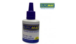 Фарба штемпельна BUROMAX 1901-05 фіолетова 30мл (1/12)