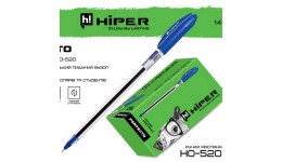 Ручка масляна HIPER HO- 520 Perfecto  1 00 мм  синя (50 шт. в упаковці)/250