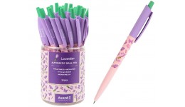 Ручка кулькова автоматична AXENT AB1090-27 синя  Lavender  (24шт в упаковці)