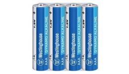 Батарейки Westinghouse Dynamo Alkaline AАA/LR03 (S4) 1*4шт (60)