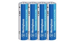 Батарейки Westinghouse Dynamo Alkaline AАA/LR03 (S4) 1*4шт (4/60)
