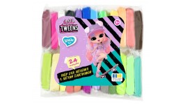 Пластилін легкий повітряний стрибаючий набір 24 кольори 70191 L.O.L. Surprise! Tweens ТМ Lovin