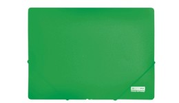 Папка на гумках А4 BUROMAX 3911-04 пластикова зелена (1/24)