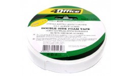 Скотч двухсторонній 4OFFICE 4-395 монтажна на вспіненій основі 18мм*2м (8/96)