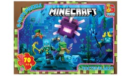 Пазли G-Toys   70 елем Майнкрафт 802 19х13.5х3.5 см  в коробці+плакат