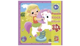 Пазли G-Toys   12 елем Дитячий майданчик 01  13.5х10х5 см  в коробці