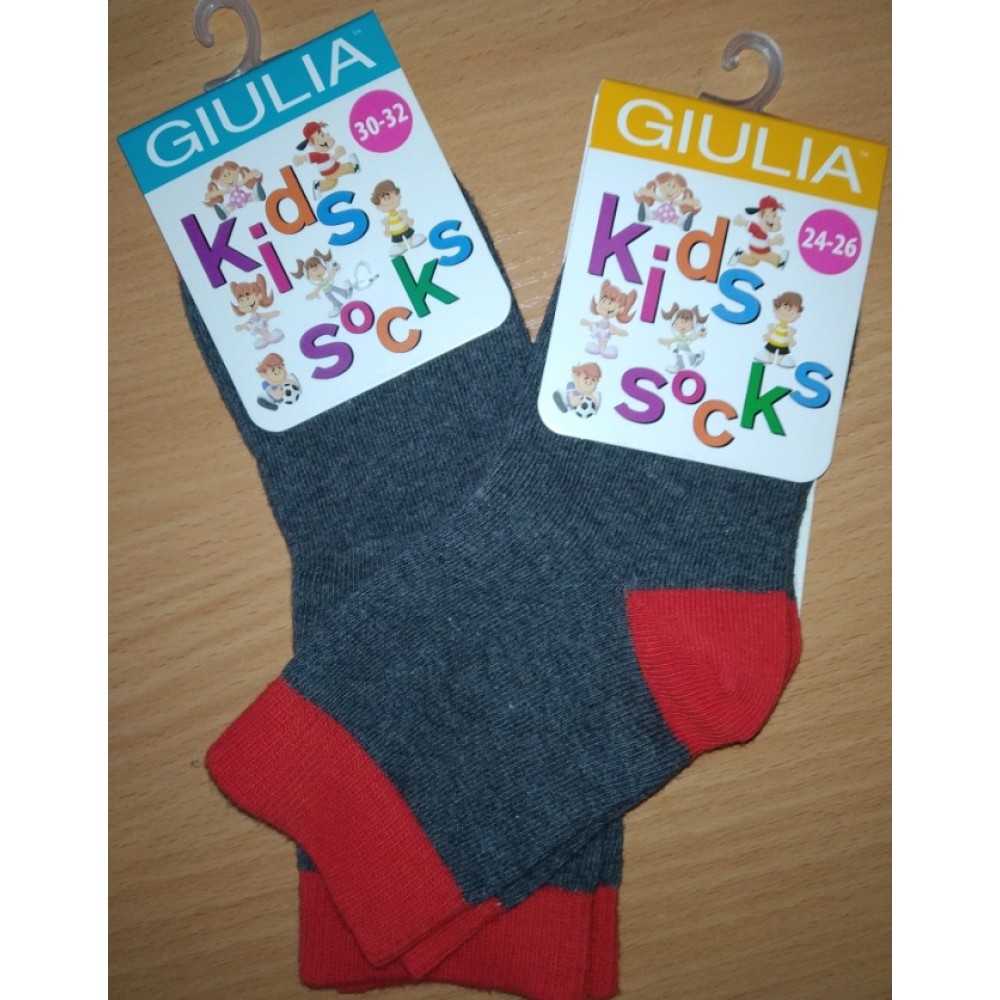 Шкарпетки дитячі 20 (30-32) KSL-015 MELANGE calzino-red - 74% бавовна  24% поліамід  2% еластан