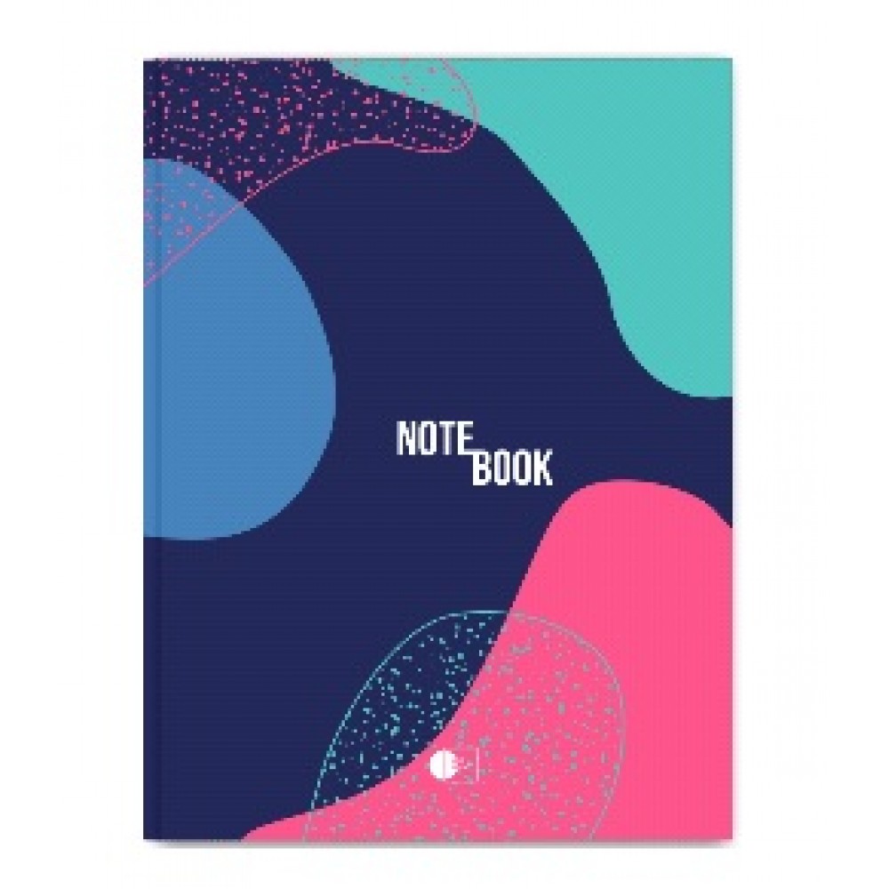 Ділова книга А4  192 арк Abstract notebook-1  обкладинка-тверда  клітинка ТМ АртПринт (1)