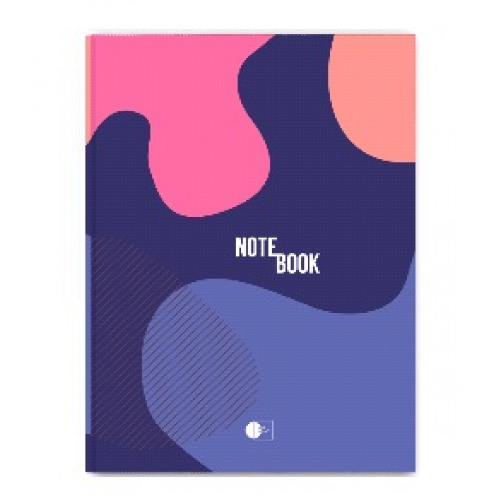 Ділова книга А4  192 арк Abstract notebook-2  обкладинка-тверда  клітинка ТМ АртПринт (1)