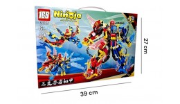 Конструктор NINJAGO L5006 384 дет.  в кробці р.27х39см
