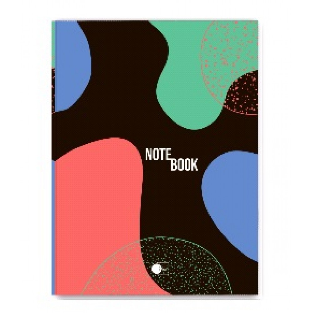 Ділова книга А4  192 арк Abstract notebook-4  обкладинка-тверда  клітинка ТМ АртПринт (1)