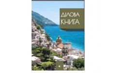 Ділова книга А4  192 арк Business book-1  обкладинка-тверда  клітинка Костел ТМ АртПринт (1)