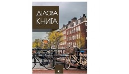 Ділова книга А4  192 арк Business book-2  обкладинка-тверда  клітинка Місто ТМ АртПринт(1)