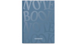 Ділова книга А4   96 арк Pantone літери-2 (Синій)  обкладинка-тверда  клітинка ТМ АртПринт (1)