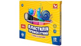 Пластилін ASTRA 12 кол  303117001 прямокутний 276г (1/12)