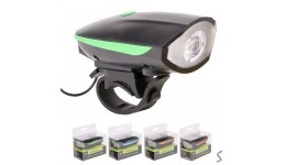 Ліхтарик з сигналом для велосипеда USB 10*6*5.5см VL97756