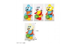 Заводна іграшка Мавпочка 333-1 4 кольори мікс  пакет 10 5х17х7 5см
