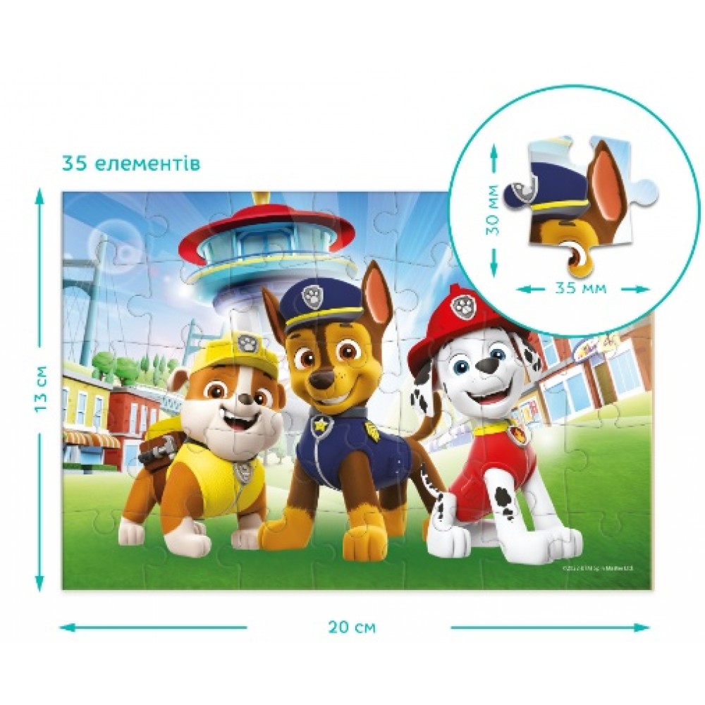 Пазл   60 ел  200146 Paw Patrol  в коробці р.18х24х4см (dodo)