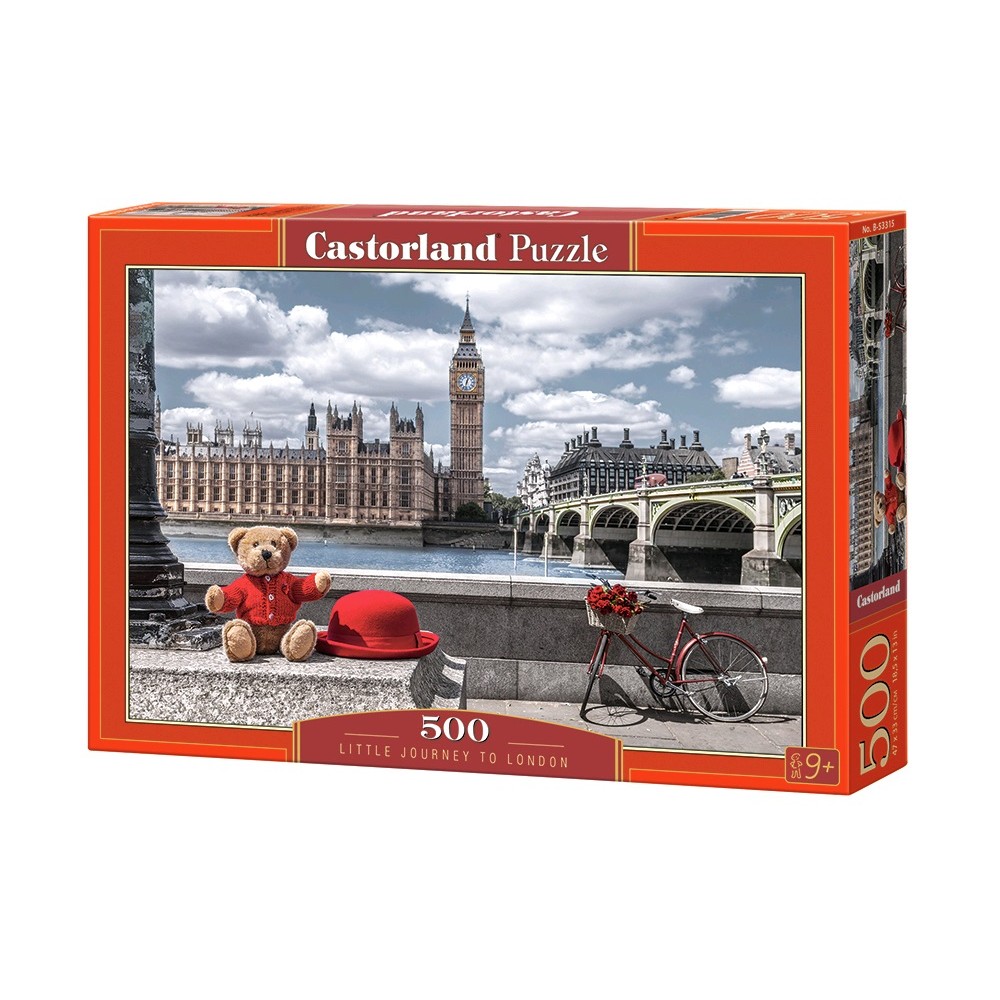 Пазл Касторленд  500 (3315) Маленька подорож до Лондона  47*33 см