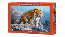 Пазл Касторленд  500 (3346) Тигр на скалі 47*33 см
