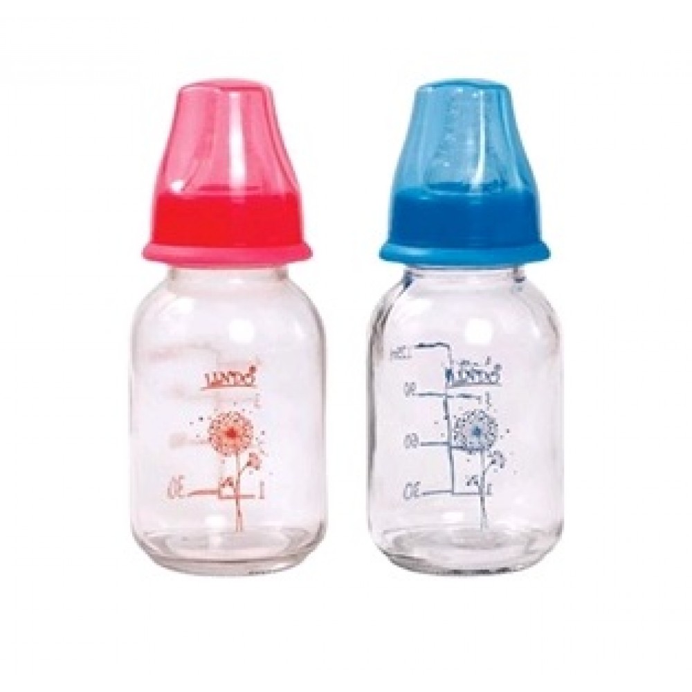 Пляшка для годування скляна 125 мл PK0970 ТМ Ліндо