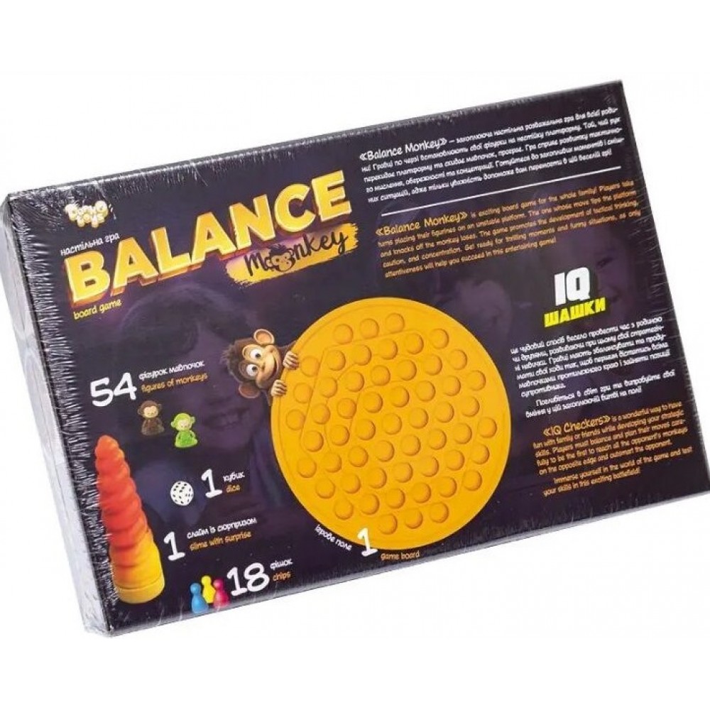 Гра настільна розвиваюча  Balance Monkey  Велика BaIM-02 TN Danko Toys (1/5)