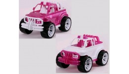 Автомобіль Джип позашляховик для дівчинки арт.339 рожевий БАМСІК 44*22*20 см